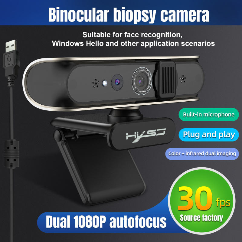 Windows Hello 5M Facial Recognition Autofocus Computer Camera